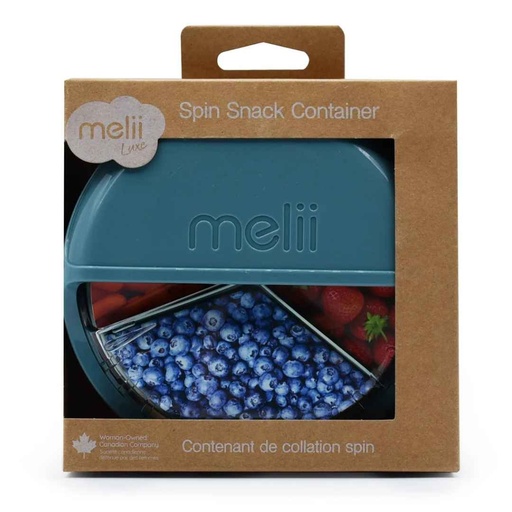 [176381-BB] Melii Luxe Spin Container Blue