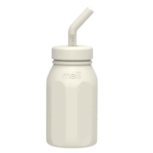 [176384-BB] Melii Luxe Silicone Milk Bottle Ivory