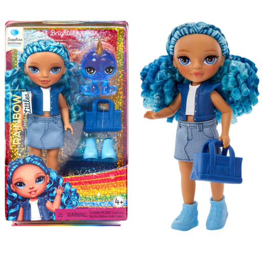 [176462-BB] Rainbow High Littles Doll Sapphire