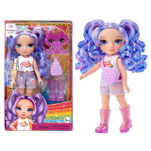 [176464-BB] Rainbow High Littles Doll Amethyst