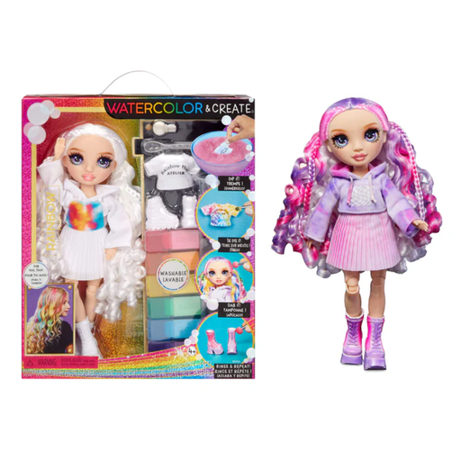 [176465-BB] Rainbow High WaterColor & Create Doll Assorted