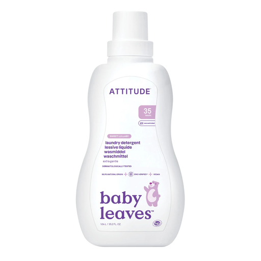 [176527-BB] Attitude Baby Leaves Laundry Detergent Sweet Lullaby 35 loads 35.2oz