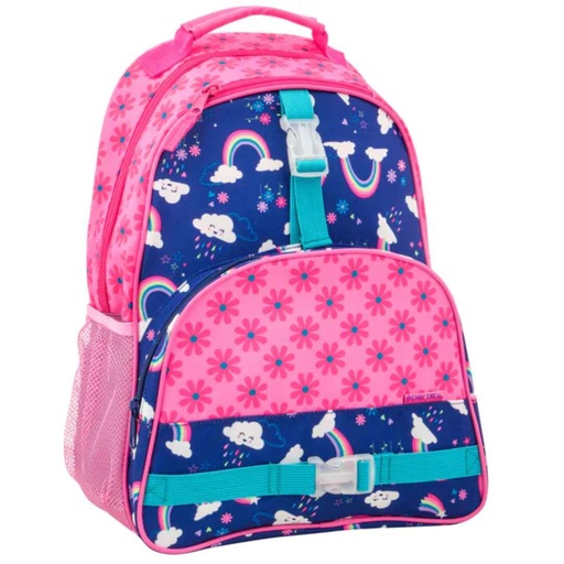 [176532-BB] Rainbow All Over Print Backpack 16in