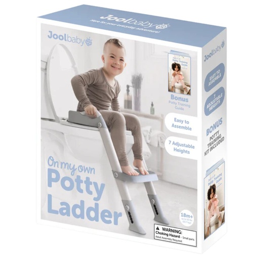 [177976-BB] Jool Baby Potty Ladder Gray