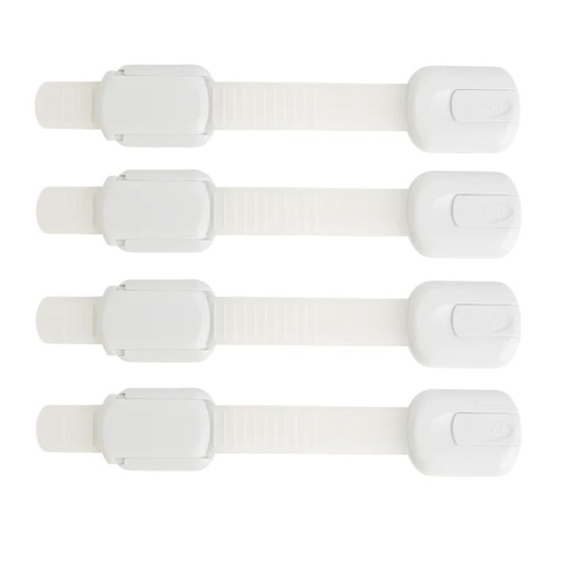 [177972-BB] Jool Baby Multi-Use Safety Strap Locks 4pk
