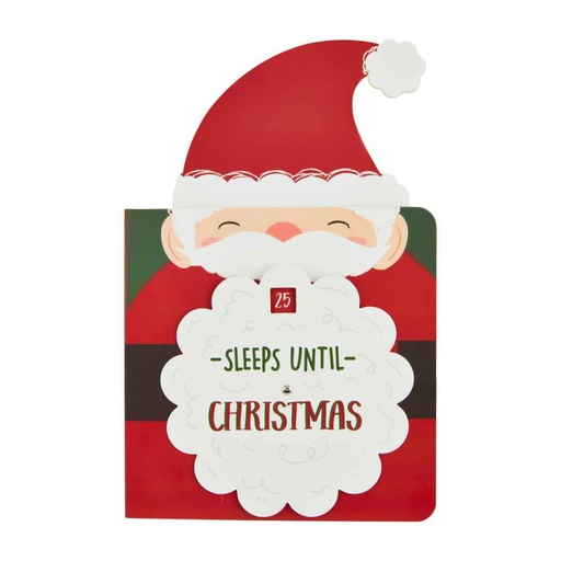 [176769-BB] Sleeps Until Christmas Book