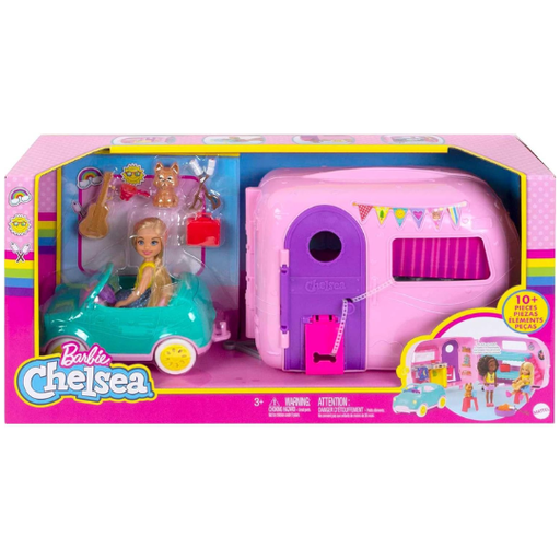 [176783-BB] Barbie Club Chelsea Camper