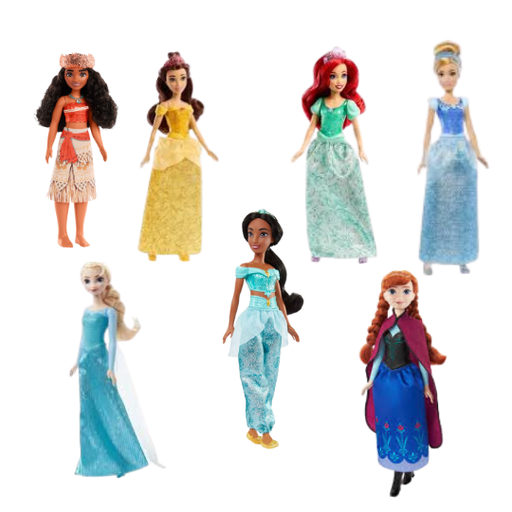 [176793-BB] Disney Princess Core Doll Assorted