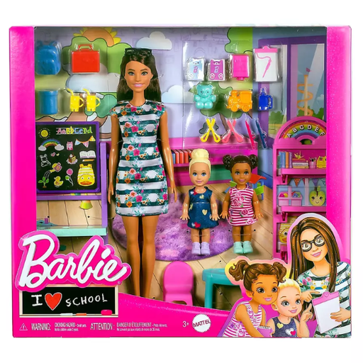 [176805-BB] Barbie Classroom Playset