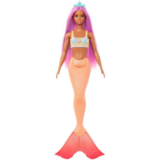 [176811-BB] Barbie Mermaid Doll Peach