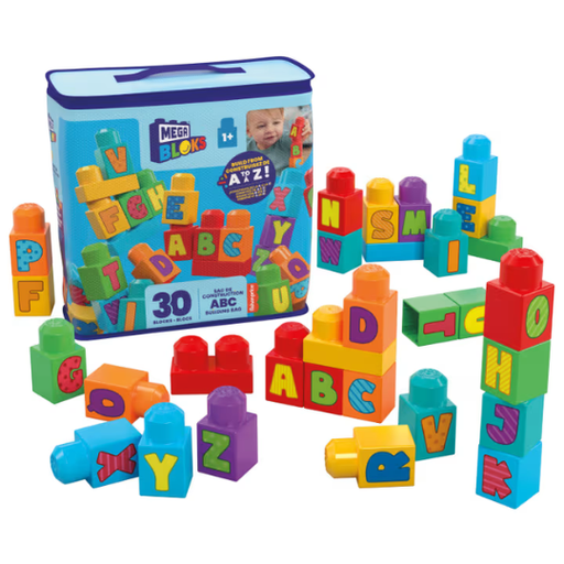 [176813-BB] Mega Bloks ABC Building Bag