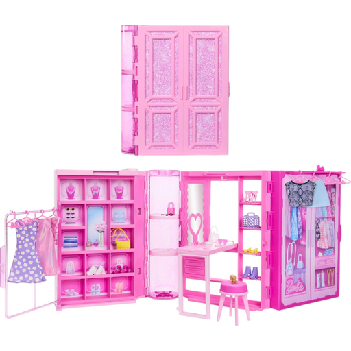 [176821-BB] Barbie Dream Closet and Doll Playset