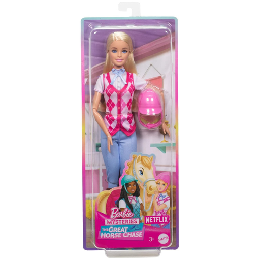 [176822-BB] Barbie Mysteries The Great Horse Chase Malibu Doll