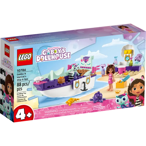 [177033-BB] Lego Gabby's Dollhouse Gabby & MerCat's Ship & Spa