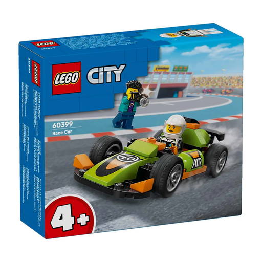 [177038-BB] Lego City Green Race Car
