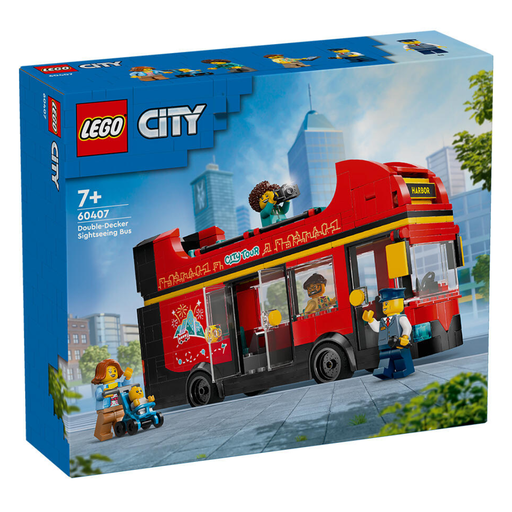 [177040-BB] Lego City Red Double-Decker Sightseeing Bus