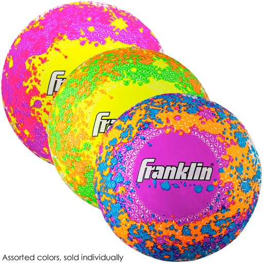 [177076-BB] Franklin Playground Ball Assorted 8.5in