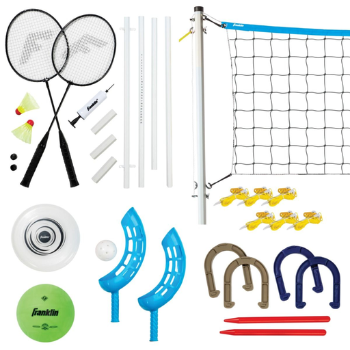 [177086-BB] Franklin Sports Fun 5 Combo Game Set
