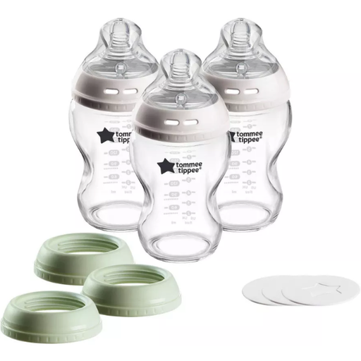 [177142-BB] Tommee Tippee Glass Bottle Set 9oz 3pk