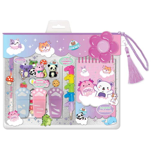 [177239-BB] Sweet Coloring Stationery Set Critters