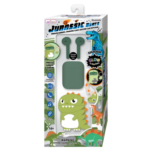 [177242-BB] Jurassic Beats Dino Earbuds