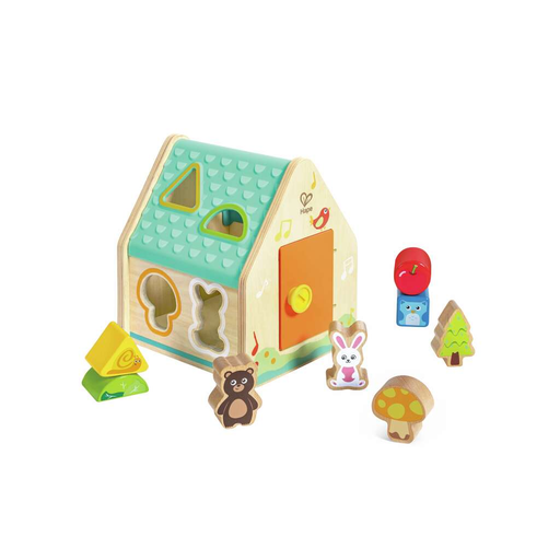 [177259-BB] Critter House Shape Sorter