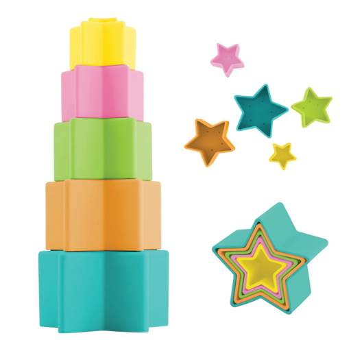 [177324-BB] Simply Silicone Stacking Stars
