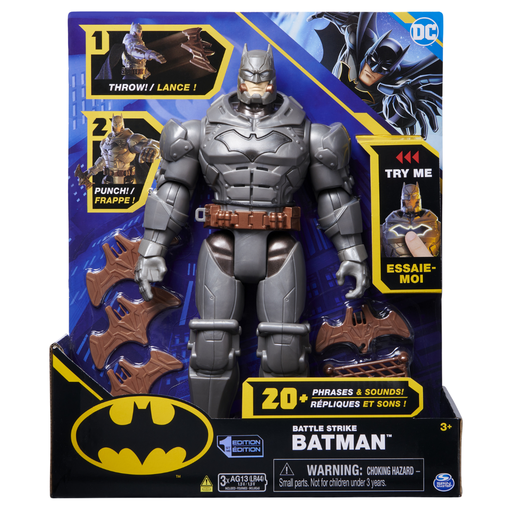 [177333-BB] Batman Battle Strike Figure 12in