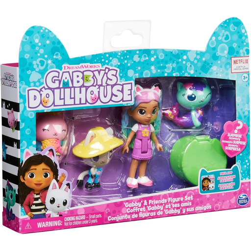 [177349-BB] Gabby's Dollhouse Friends Figure Pack Rainbow