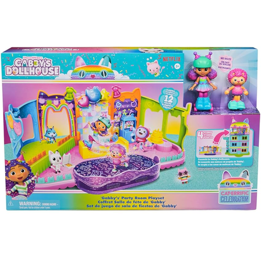 [177355-BB] Gabby' Dollhouse Skate Party Attic
