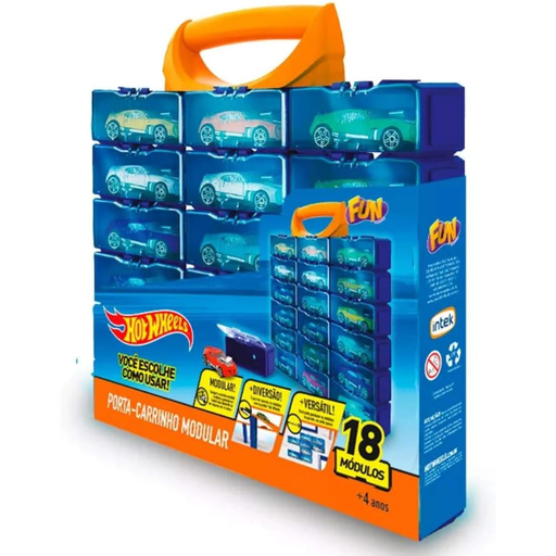[177396-BB] Hot Wheels Multi-Brick Car Case
