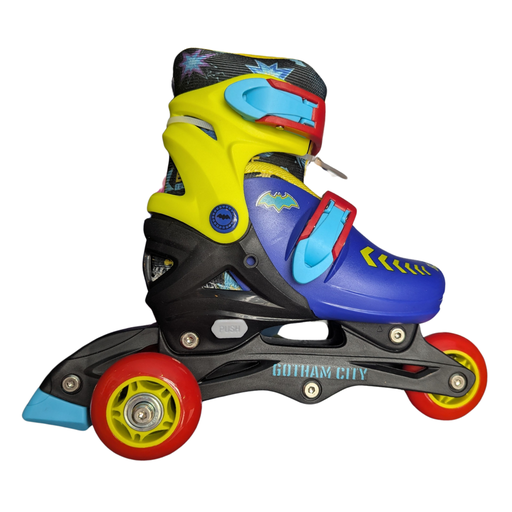 [177399-BB] DC Batwheels 2-in-1 Training Skates Medium
