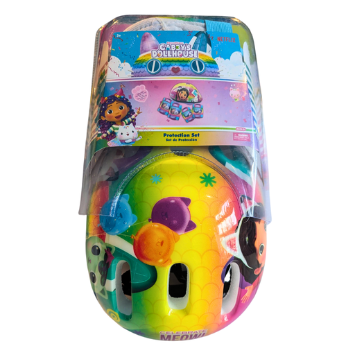 [177405-BB] Gabby's Dollhouse Helmet and Pads Set