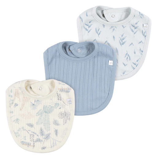 [177440-BB] Just Born Bibs Blue 3pk