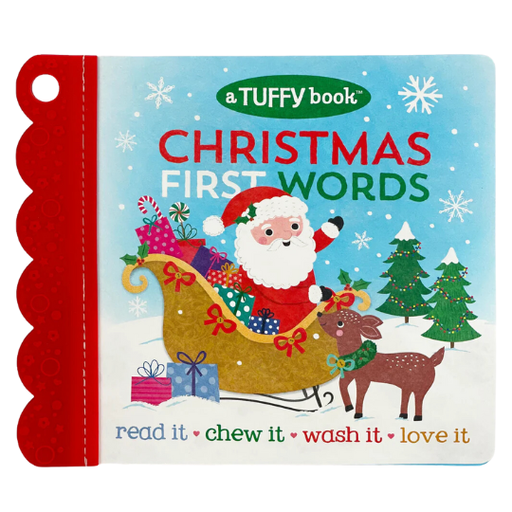 [177569-BB] Christmas First Words Tuffy Book