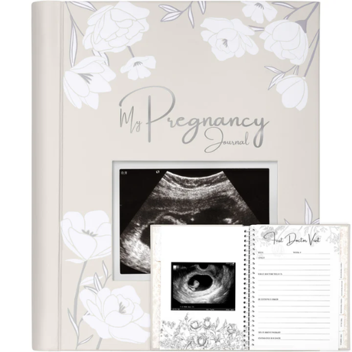 [177584-BB] KeaBabies Blossom Pregnancy Journal Clay