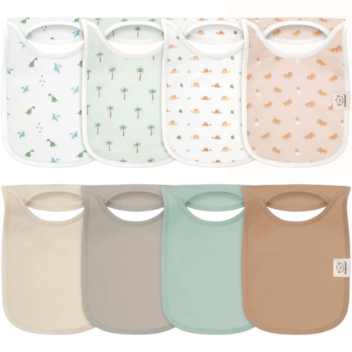 [177590-BB] KeaBabies Hallo Drool Bibs Roarsome 8pk