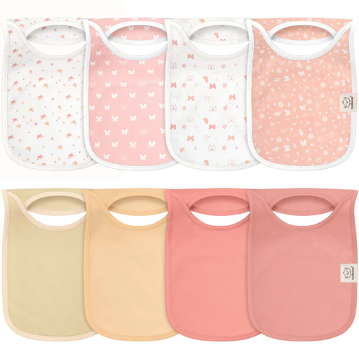 [177591-BB] KeaBabies Hallo Drool Bibs Butterflies 8pk