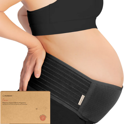 [177600-BB] KeaBabies Maternity Support Belt Midnight Black Large