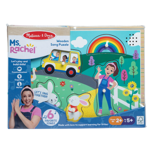 [177617-BB] Melissa & Doug Ms. Rachel Sound Puzzle
