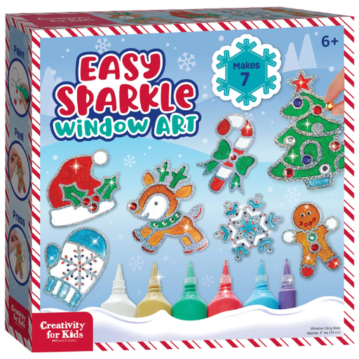 [177644-BB] Holiday Easy Sparkle Window Art 