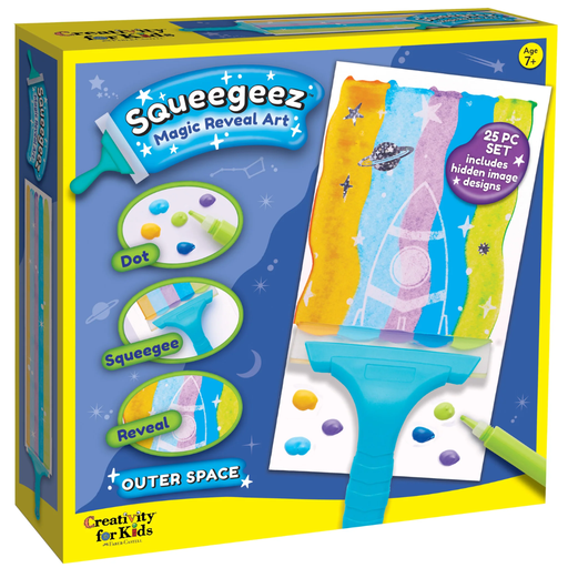 [177645-BB] Squeegeez Magic Reveal Art Outer Space