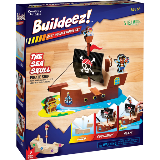 [177650-BB] Buildeez! Pirate Ship The Sea Skull