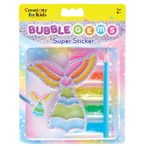 [177653-BB] Bubble Gems Super Sticker Mermaid