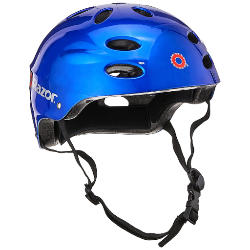 [177693-BB] Razor V17 Youth Helmet Gloss Blue
