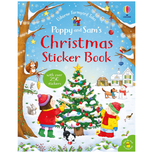 [177775-BB] Poppy and Sam's Christmas Sticker Book