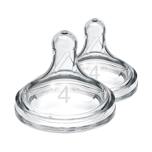 [177946-BB] Dr. Brown's Wide Neck Nipple 2pk Level 4