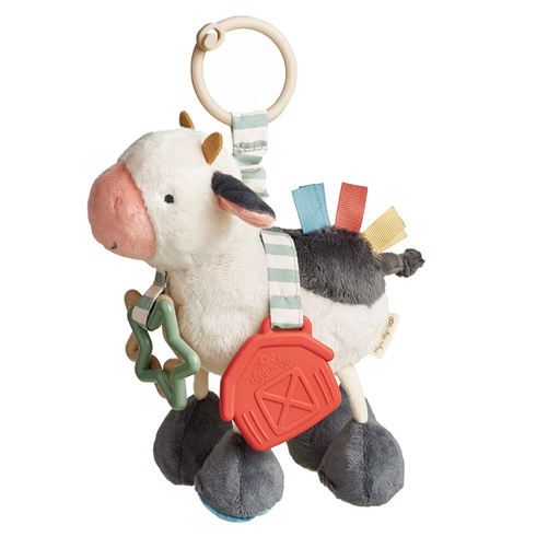 [177947-BB] Link & Love Teething Activity Toy Cow