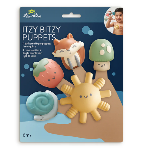 [177951-BB] Itzy Bitzy Puppets Bath Toy Set