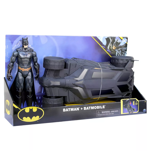 [178107-BB] Batman Batmobile with Figure 12 inch
